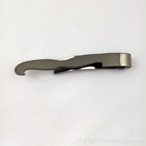 Shenzhen top sale metal tie clip with custom logo